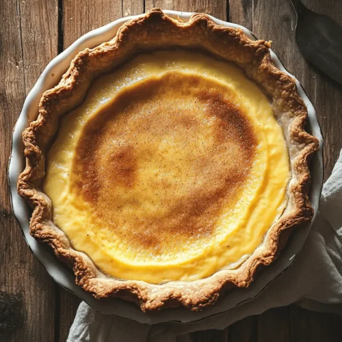 Egg custard pie stands as a beloved staple in American dessert culture, transcending generations with its creamy texture and comforting flavor. This classic dessert, often associated with family gatherings and holiday feasts, captures the essence of homemade goodness. The allure of egg custard pie lies not only in its simplicity but also in its ability to evoke nostalgia, reminding us of warm kitchens filled with the sweet aroma of baked custard.