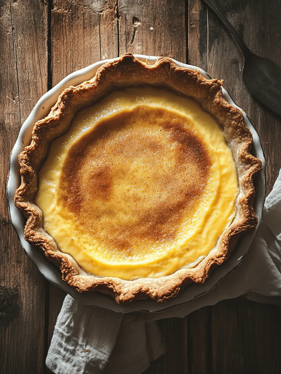 Egg custard pie stands as a beloved staple in American dessert culture, transcending generations with its creamy texture and comforting flavor. This classic dessert, often associated with family gatherings and holiday feasts, captures the essence of homemade goodness. The allure of egg custard pie lies not only in its simplicity but also in its ability to evoke nostalgia, reminding us of warm kitchens filled with the sweet aroma of baked custard.