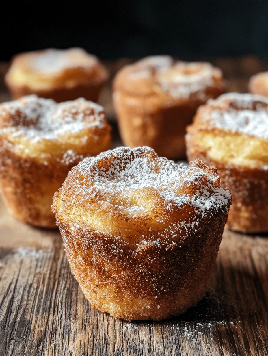 Start your day on a sweet note with our Cinnamon Sugar French Toast Muffins. This innovative recipe takes the beloved classic of French toast and transforms it into delightful muffins, making it easy to enjoy this breakfast favorite on the go. Imagine soft, pillowy muffins infused with warm cinnamon and sugar, topped with a buttery, sweet crust that adds just the right amount of indulgence. Whether you're looking for an easy weekday breakfast or a special treat for the weekend, these Cinnamon Sugar French Toast Muffins are sure to please everyone at your table.