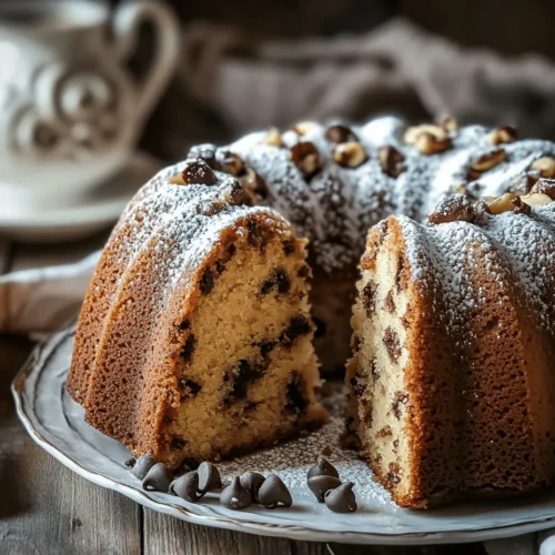 Once you have prepared your batter, the next crucial step is to bake the Morning Bliss Bundt Cake. The baking time and temperature play a significant role in achieving the perfect cake. Preheat your oven to 350°F (175°C) and prepare your Bundt pan by greasing it thoroughly with butter or a non-stick spray. This step is vital to prevent the cake from sticking and ensure it releases beautifully once baked.