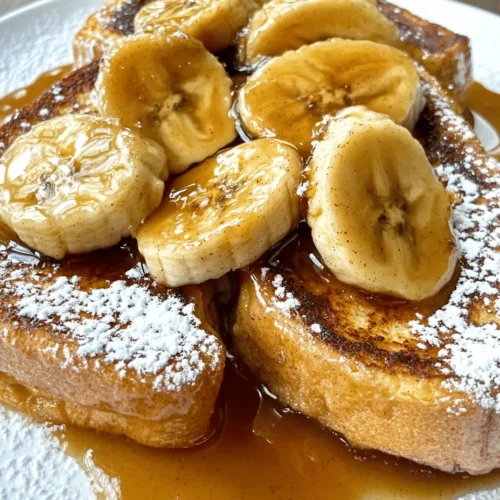 Imagine starting your day with a plate of warm, comforting Bananas Foster French Toast made from homemade banana bread. This delightful dish marries the rich, velvety flavors of ripe bananas with the buttery goodness of freshly baked bread, all drizzled with a luscious caramel sauce that elevates your breakfast experience to new heights. If you’re a breakfast or brunch enthusiast looking to impress your family or guests, this unique twist on traditional French toast is sure to become a favorite at your table.