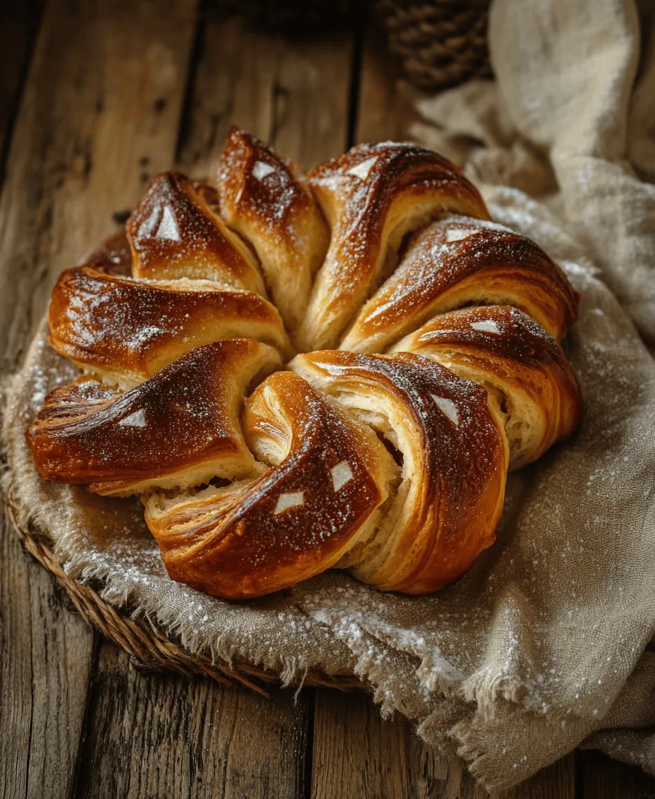 Star bread, often referred to as 