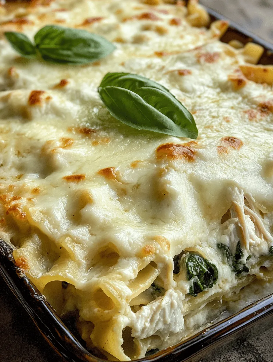 Lasagna is a dish that transcends culinary boundaries; it is a beloved comfort food that brings warmth and satisfaction to the dining table. Originating from Italy, lasagna has evolved through the years, with countless variations that cater to diverse palates. While the classic meat lasagna remains a favorite, there’s something incredibly enticing about reinventing this traditional dish. Enter the "Creamy Chicken Lasagna Delight," a unique twist that combines succulent chicken, rich cheeses, and a velvety white sauce, creating an indulgent experience that comfort food lovers will adore.