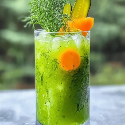 In the ever-evolving landscape of culinary creativity, the Refreshing Pickle Slushy stands out as a delightful anomaly. This unconventional drink has garnered a growing fanbase among adventurous eaters and cocktail enthusiasts alike, thanks to its unique balance of flavors and refreshing qualities. Imagine a hot summer day where nothing sounds better than a cold drink that tantalizes the taste buds with a punch of tanginess—this is precisely what the Refreshing Pickle Slushy offers. Combining the piquant essence of dill pickle juice with the icy texture of a slushy, this drink is not only a quirky treat for gatherings but also an exciting way to step outside the traditional beverage box.