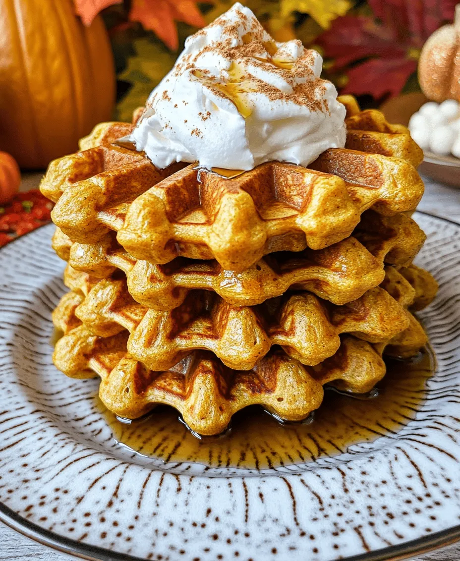 As the leaves turn golden and the air becomes crisp, there's nothing quite like the warm, inviting flavors of autumn to soothe the soul. One delightful way to embrace this seasonal change is with homemade Pumpkin Spice Waffles. These waffles are not just a breakfast item; they are a celebration of the season, encapsulating the rich taste of pumpkin puree with a blend of aromatic spices that evoke the essence of fall. From the first bite, you'll experience a comforting medley of flavors that make these waffles perfect for any occasion, whether it's a leisurely weekend brunch or a festive gathering with friends and family.