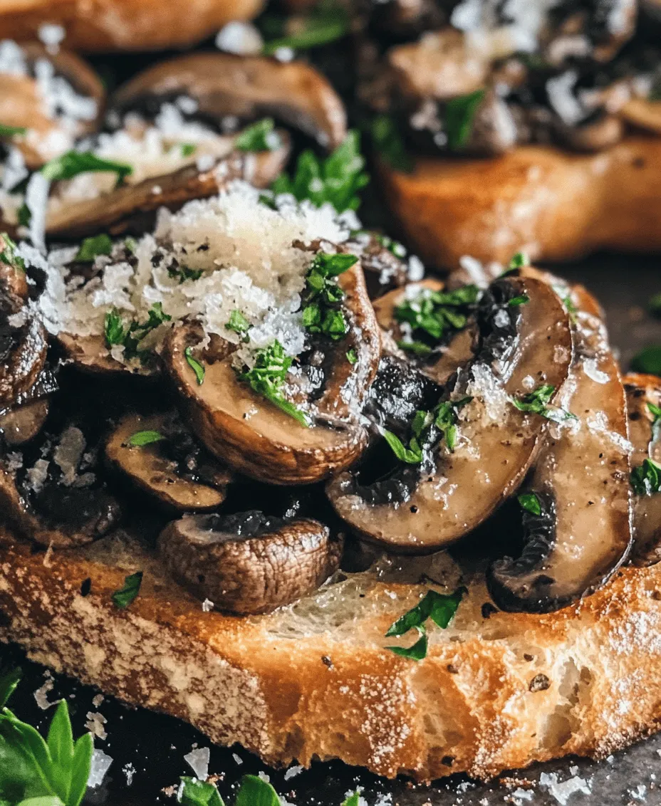 Savory Garlic Mushroom Toast is a culinary delight that perfectly marries the earthy richness of mushrooms with the aromatic warmth of garlic. This dish has garnered a significant following for good reason: it's not only incredibly simple to prepare but also bursting with flavor and texture that appeals to food lovers of all kinds. Whether you're looking for a quick snack, an elegant appetizer to impress guests, or a light meal, this toast is the ideal choice.