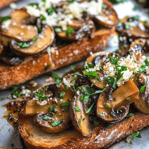 Savory Garlic Mushroom Toast is a culinary delight that perfectly marries the earthy richness of mushrooms with the aromatic warmth of garlic. This dish has garnered a significant following for good reason: it's not only incredibly simple to prepare but also bursting with flavor and texture that appeals to food lovers of all kinds. Whether you're looking for a quick snack, an elegant appetizer to impress guests, or a light meal, this toast is the ideal choice.