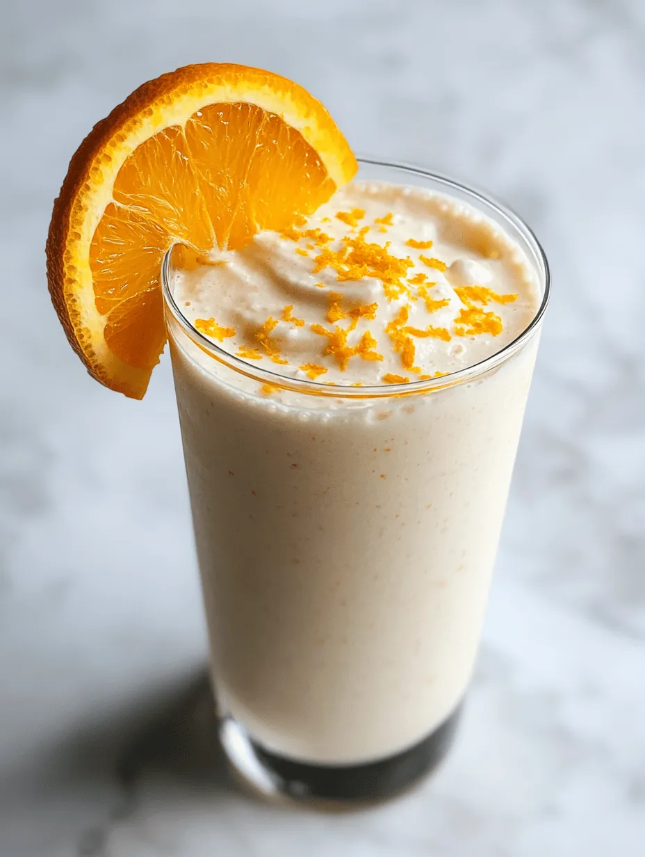 In recent years, protein shakes have surged in popularity, becoming a staple for those looking to lead healthier lifestyles while navigating the demands of busy schedules. Whether you're an athlete recovering from an intense workout, a professional seeking a nutritious meal on-the-go, or simply someone who values a balanced diet, protein shakes offer a convenient and delicious way to ensure your body receives the nutrients it needs. Among the myriad of shake recipes available, the Orange Dreamsicle Protein Shake stands out as a delightful fusion of refreshing citrus flavor and creamy texture, reminiscent of the nostalgic summer treat many of us enjoyed as children.