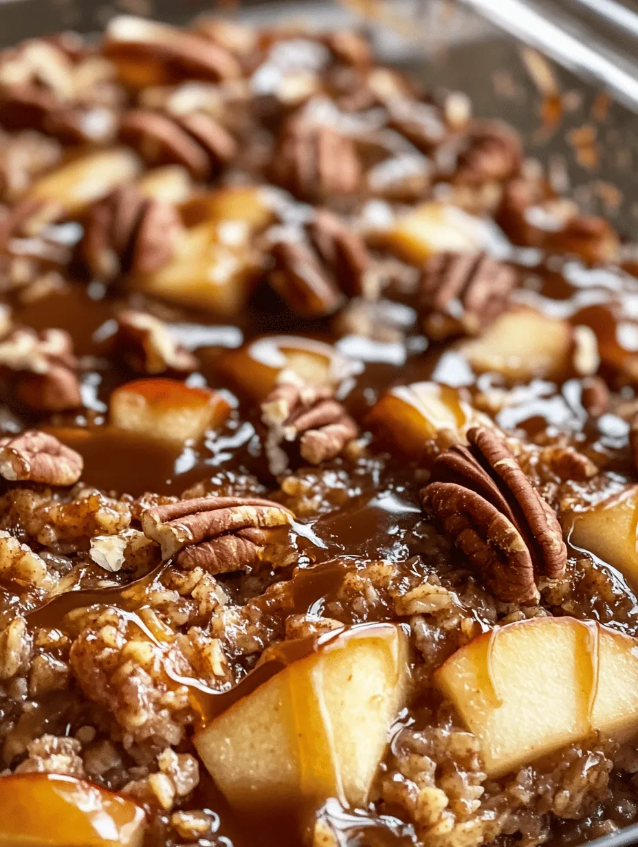 To create the perfect Caramel Apple Oatmeal Bake, it’s essential to understand the role of each ingredient. This recipe relies on a few key components that not only contribute to the flavor but also enhance the nutritional profile of the dish.