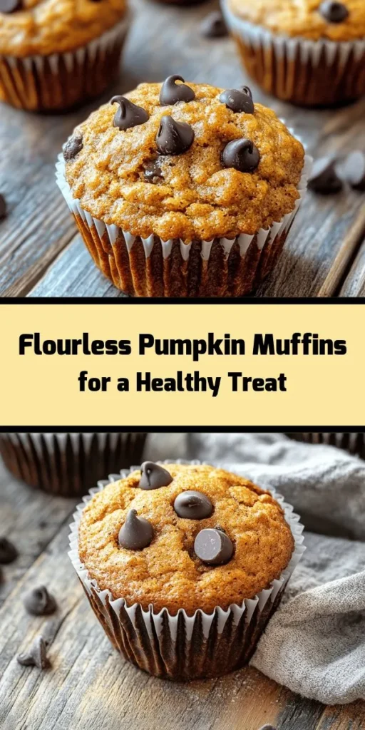 Indulge in the autumn goodness of these Flourless Pumpkin Muffins! They're easy to make with just a few wholesome ingredients like pumpkin puree, almond butter, and honey or maple syrup. Each muffin is packed with delicious fall spices and can be customized with dark chocolate chips or nuts. Perfect for breakfast or a snack, these gluten-free muffins will satisfy your pumpkin cravings in only 30 minutes. Enjoy a healthy treat that’s both tasty and simple!