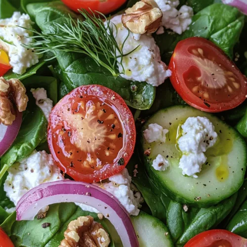 When it comes to nutrition, both cottage cheese and spinach stand out as powerhouse ingredients. Understanding their health benefits can inspire you to incorporate this salad into your regular meal rotation.