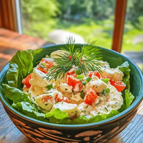 To create a delicious Simple Cottage Cheese Egg Salad, you’ll need to gather a few key ingredients, each contributing unique flavors and health benefits. Here’s a closer look at the nutritional advantages of each component: