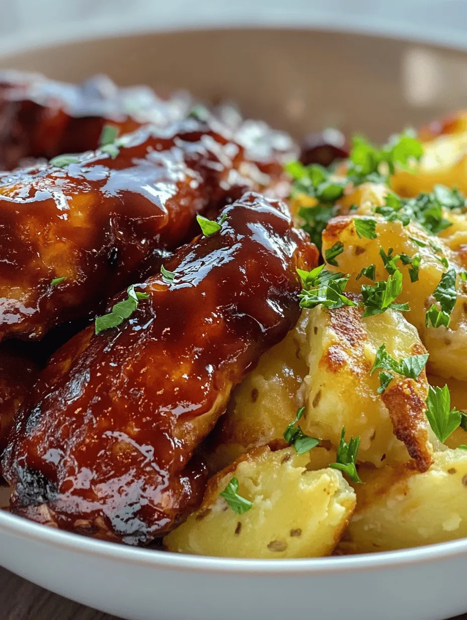 If you’re on the hunt for a mouthwatering dish that combines robust flavors with nutritional benefits, look no further than High Protein Honey BBQ Chicken paired with Creamy Garlic Parmesan Potatoes. This recipe not only satisfies your taste buds but also packs a powerful punch of protein, making it perfect for fitness enthusiasts and anyone looking to enjoy a hearty meal.