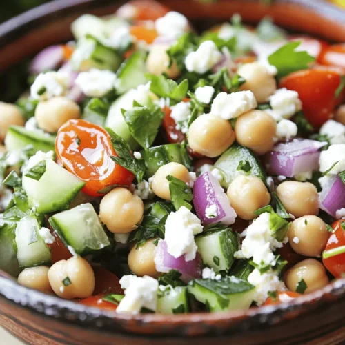 In recent years, salads have surged in popularity as delicious and healthy meal options. They offer a perfect way to pack in a variety of nutrients while tantalizing the taste buds with fresh, vibrant flavors. One standout recipe that exemplifies the appeal of salads is the Refreshing Chickpea Cucumber Salad. This delightful dish combines the earthy richness of chickpeas with the crispness of cucumbers, creating a symphony of flavors and textures that is both satisfying and nourishing.