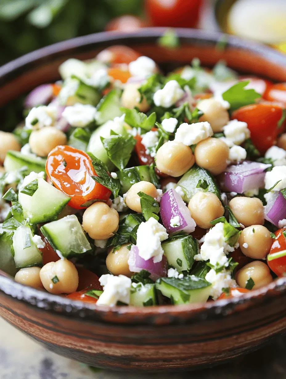 In recent years, salads have surged in popularity as delicious and healthy meal options. They offer a perfect way to pack in a variety of nutrients while tantalizing the taste buds with fresh, vibrant flavors. One standout recipe that exemplifies the appeal of salads is the Refreshing Chickpea Cucumber Salad. This delightful dish combines the earthy richness of chickpeas with the crispness of cucumbers, creating a symphony of flavors and textures that is both satisfying and nourishing.