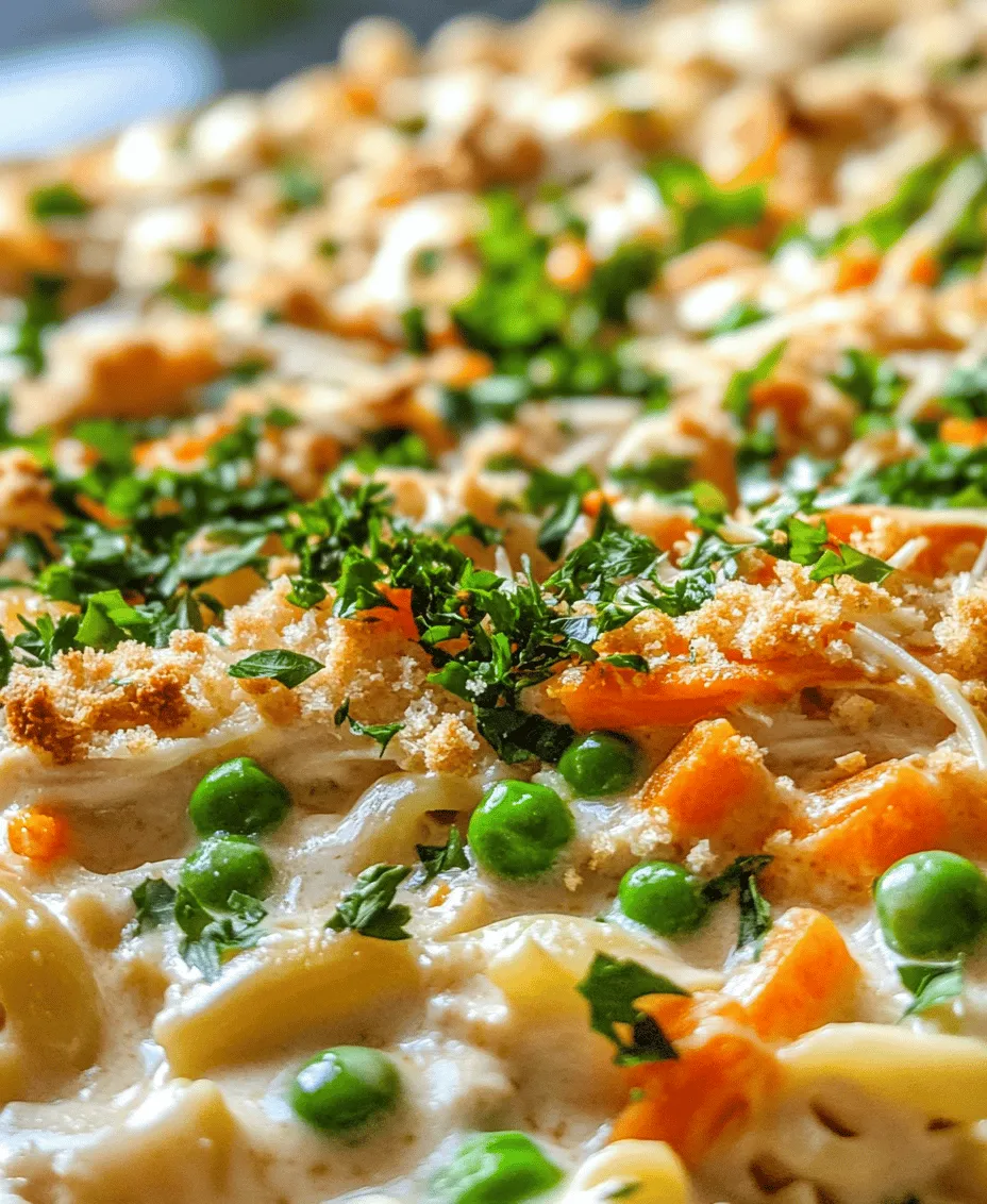 When it comes to comfort food, few dishes evoke the same warmth and nostalgia as a classic chicken pot pie. The rich, creamy filling encased in a flaky crust has long been a staple in homes across America, bringing families together around the dinner table for generations. In recent years, the culinary world has seen an exciting evolution of this beloved classic, leading to the creation of the Creamy Chicken Pot Pie Pasta Bake. This innovative dish melds the comforting flavors of traditional chicken pot pie with the heartiness of pasta, offering a delightful twist that is sure to please both kids and adults alike.