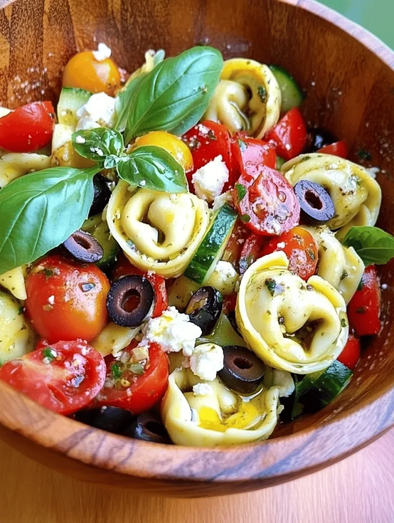 When the weather warms up, and gatherings become a staple of social life, nothing is more inviting than a vibrant, refreshing salad. Enter the Tortellini Pasta Salad Delight—a dish that combines delightful flavors, colorful ingredients, and a satisfying texture, making it a perfect choice for potlucks, barbecues, and picnics. This pasta salad is not only a feast for the eyes but also a nutritious option that can be enjoyed by everyone, from the health-conscious to the pasta lovers among us.