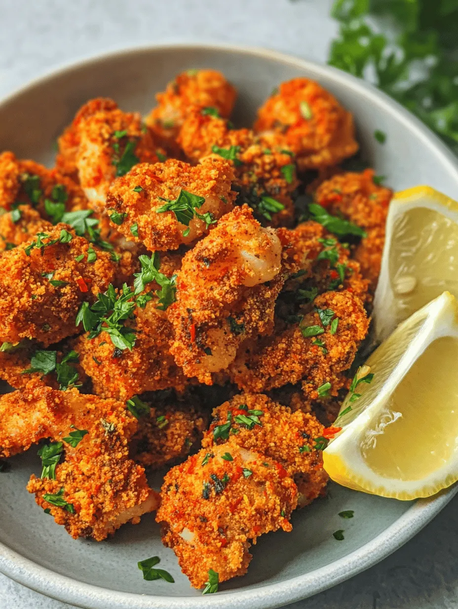 In recent years, air frying has revolutionized home cooking, emerging as a popular method for preparing a variety of dishes while significantly reducing fat content. This innovative cooking technique uses hot air circulation to achieve that coveted crispy texture without the need for copious amounts of oil. Among the myriad of delicious options that can be prepared in an air fryer, the Crispy Air Fryer Shrimp Delight stands out as a healthy seafood choice that appeals to both the health-conscious and flavor-seekers alike.
