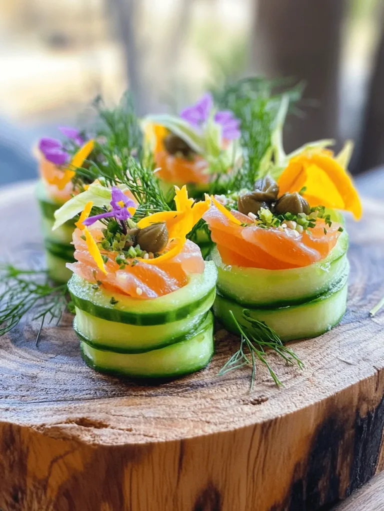 In the world of appetizers, few dishes capture both the eye and the palate quite like smoked salmon roll-ups with cucumber and hummus. This delightful combination is not only a feast for the senses but also a beacon of health-conscious dining. As more people gravitate towards lighter fare, these roll-ups have emerged as a favored choice for gatherings, parties, and even casual family dinners.