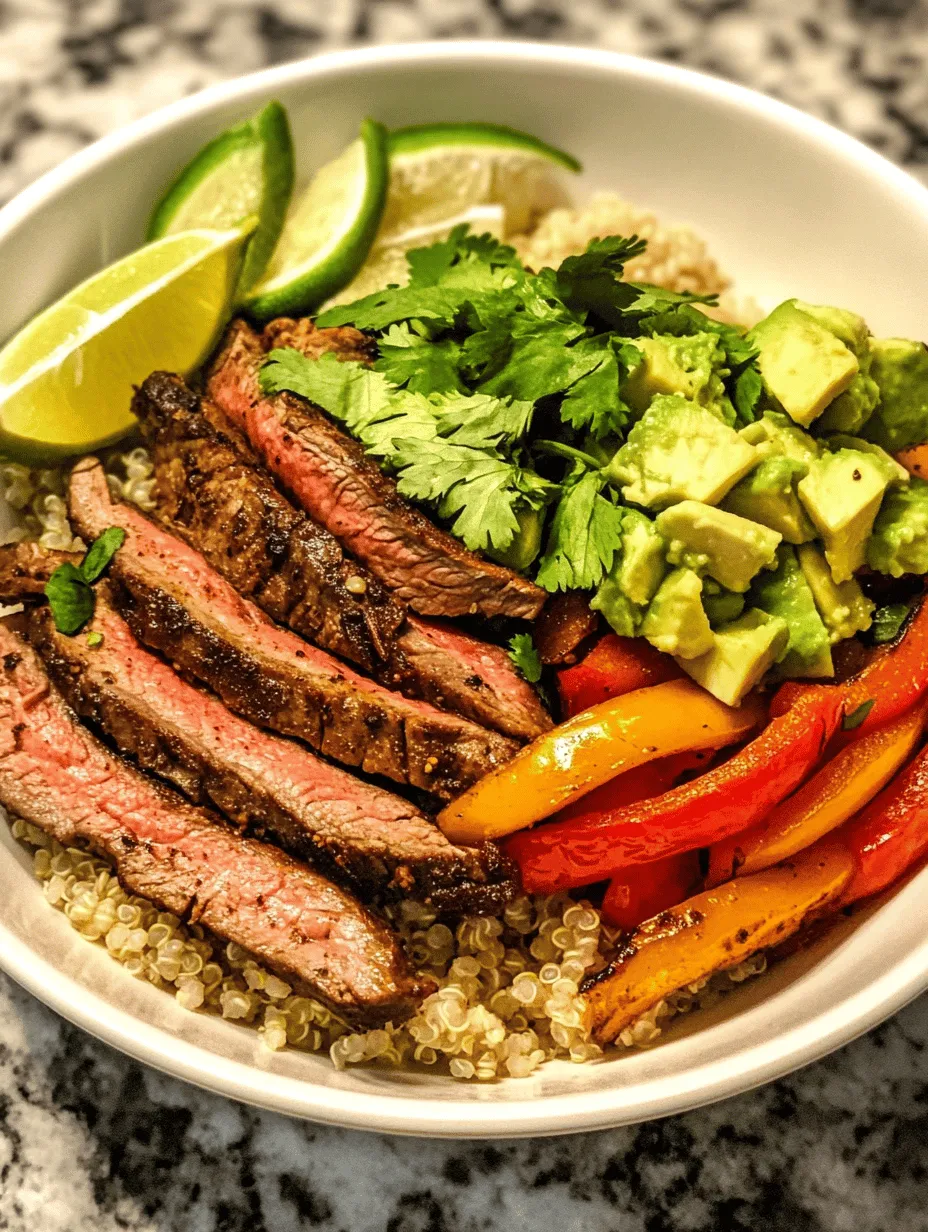 In today's fast-paced world, eating healthy doesn't have to mean sacrificing flavor. High-protein meals are becoming increasingly popular, especially among fitness enthusiasts and health-conscious individuals seeking to balance nutrition with delicious taste. One dish that checks all the boxes is the Sizzling High Protein Steak Fajita Bowl. This vibrant and hearty meal is not only packed with protein but also bursting with flavor, making it a perfect choice for those who desire a nutritious yet satisfying dish.
