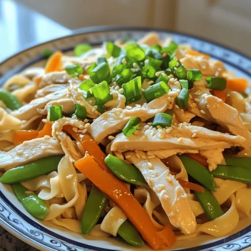 Chicken Chow Mein is a beloved dish that has graced tables around the world, celebrated for its comforting flavors and satisfying textures. Originating from Chinese cuisine, chow mein has become a staple in many households, particularly in Western countries, where it has been adapted to suit local tastes. What makes Chicken Chow Mein so appealing is not just its delicious flavor, but also the ease with which it can be prepared at home.