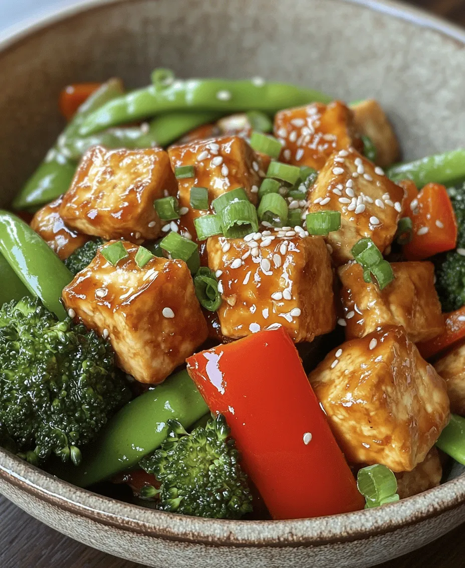 At the heart of our Tofu Delight Stir-Fry is tofu, a protein-rich ingredient that has earned its place in numerous cuisines around the globe. Tofu, made from soybeans, is a staple in vegetarian and vegan diets due to its impressive nutritional profile. It is an excellent source of complete protein, meaning it contains all nine essential amino acids that our bodies cannot produce on their own. Additionally, tofu is low in calories, contains healthy fats, and is rich in minerals like calcium and magnesium.