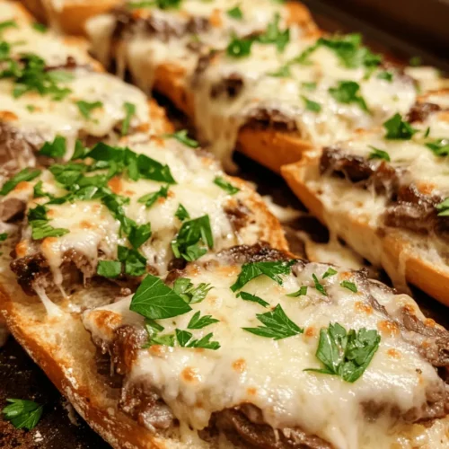 Imagine sinking your teeth into a warm, crispy slice of bread topped with juicy, tender steak, a rich layer of melted cheese, and a hint of aromatic garlic. This is not just a dish; it's an experience. Steak Garlic Cheese Bread is a delightful fusion of hearty steak and cheesy goodness, making it a standout choice for any meal. Whether you're hosting a gathering, preparing a cozy dinner at home, or looking for an impressive appetizer to serve at your next party, this recipe has you covered.