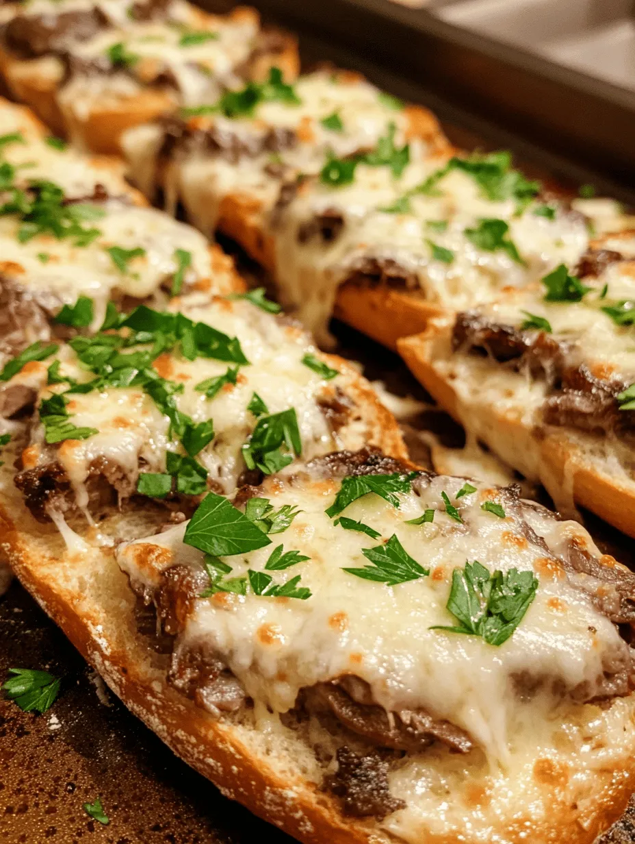 Imagine sinking your teeth into a warm, crispy slice of bread topped with juicy, tender steak, a rich layer of melted cheese, and a hint of aromatic garlic. This is not just a dish; it's an experience. Steak Garlic Cheese Bread is a delightful fusion of hearty steak and cheesy goodness, making it a standout choice for any meal. Whether you're hosting a gathering, preparing a cozy dinner at home, or looking for an impressive appetizer to serve at your next party, this recipe has you covered.