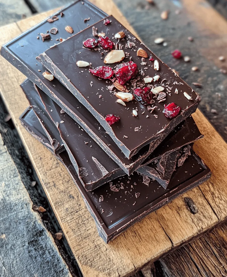 Making your own artisan dark chocolate is not just a culinary endeavor; it’s an experience that brings joy and satisfaction to your kitchen. This easy-to-follow recipe empowers you to create delicious chocolate that not only satisfies your sweet tooth but also allows you to express your creativity. With a handful of simple, wholesome ingredients, you can achieve a luxurious chocolate experience tailored specifically to your taste preferences.