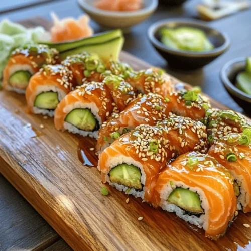 Baked Salmon Sushi Rolls are a delightful fusion of flavors, combining the rich taste of salmon with the satisfying texture of sushi rice and fresh vegetables. This recipe offers a simple yet elegant way to enjoy sushi at home without the need for raw fish. Perfect for gatherings or a special dinner, these baked sushi rolls are not only delicious but also healthy. With the growing popularity of sushi in various adaptations around the world, baked versions have emerged as a fantastic alternative that caters to those who prefer cooked ingredients. In this article, we will take you through each step of crafting this delectable dish, ensuring you have all the information needed to impress your family and friends.