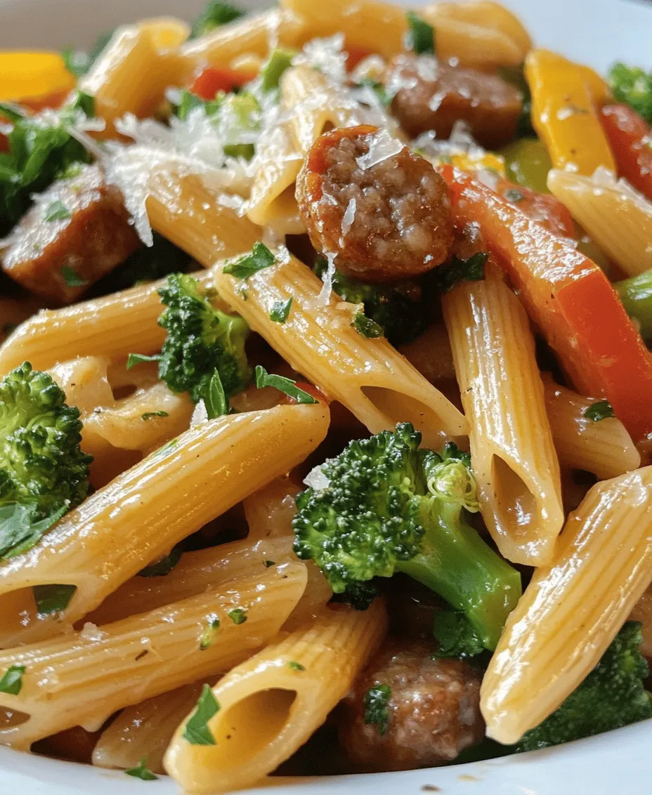In the realm of quick and satisfying weeknight meals, few dishes can compare to the Sticky Honey Garlic Sausage Pasta Skillet. This one-pan wonder is not only a treat for the taste buds but also a lifesaver for those busy evenings when time is of the essence. The dish seamlessly marries the sweetness of honey with the savory notes of Italian sausage, creating a culinary experience that is both comforting and indulgent.