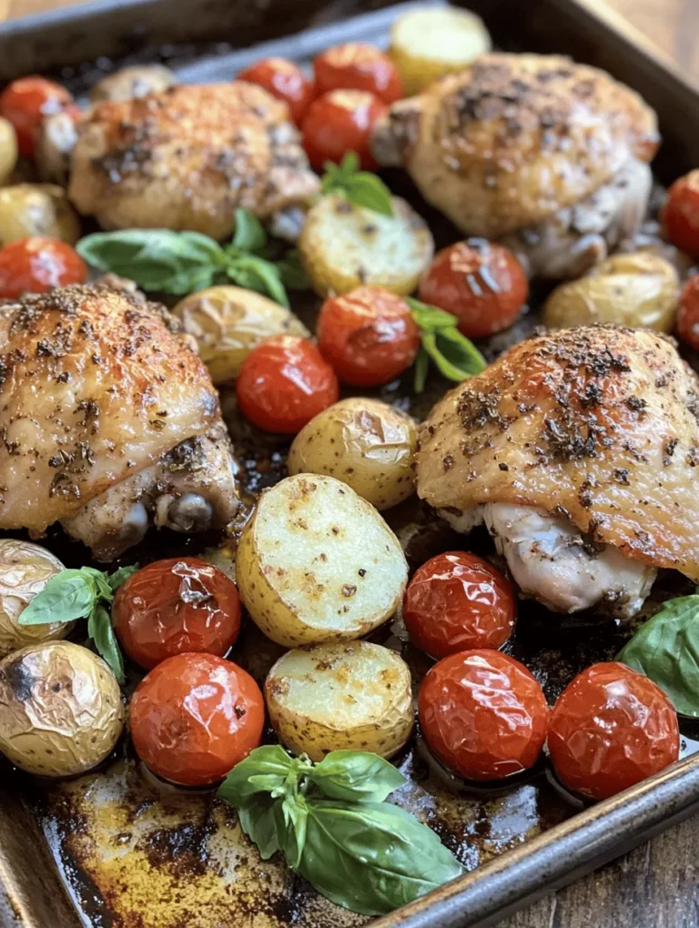 Italian cuisine is celebrated worldwide for its rich flavors, fresh ingredients, and heartwarming dishes that bring families and friends together. Among the myriad of delightful Italian recipes, Italian Chicken & Potatoes Delight stands out as a comforting, satisfying meal that embodies the essence of home-cooked goodness. This dish beautifully marries tender chicken thighs with golden roasted baby potatoes, all enveloped in aromatic herbs and savory spices, creating an explosion of flavors and textures that will leave everyone at the dinner table craving more.