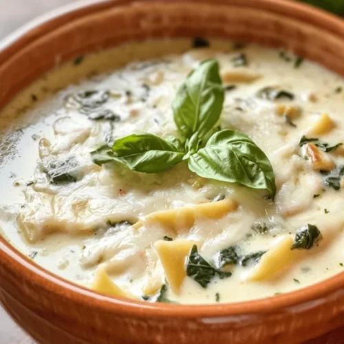 If you're searching for a delicious, hearty meal that effortlessly combines the beloved flavors of traditional lasagna with the comforting embrace of soup, look no further than Creamy Crock Pot White Lasagna Soup. This delightful dish is perfect for busy weeknights or lazy weekends, offering an easy solution for those seeking a satisfying and flavorful dinner. The beauty of this recipe lies in its simplicity; you can prepare it with minimal effort, allowing you to spend more time enjoying your meal and less time in the kitchen.