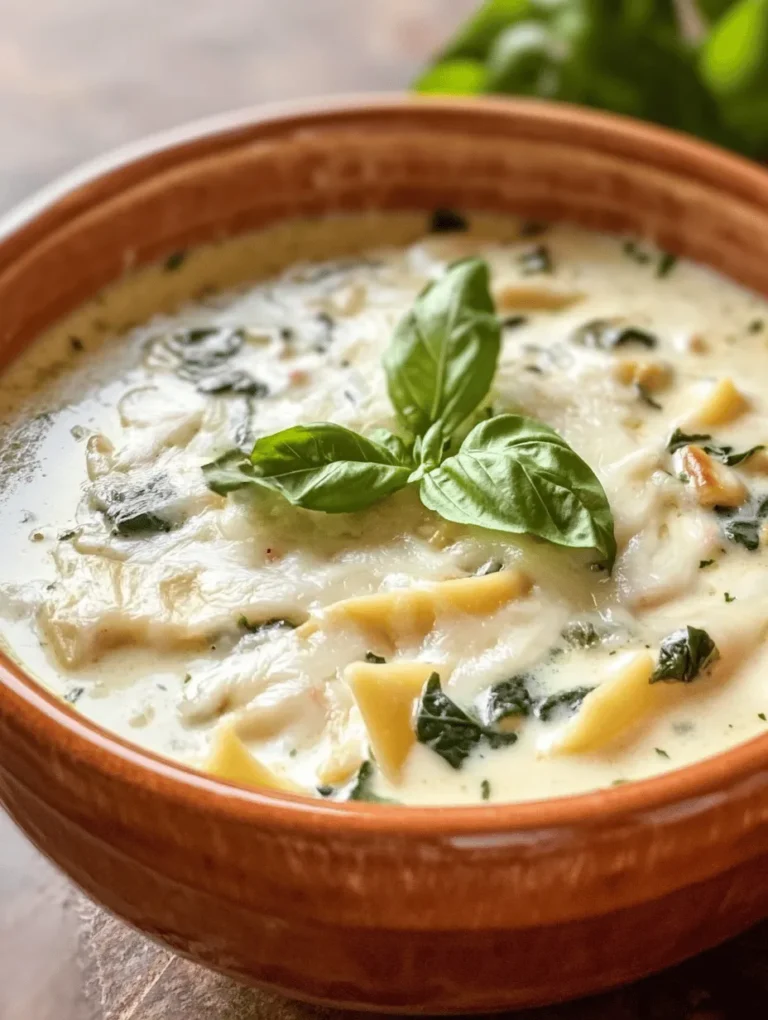 If you're searching for a delicious, hearty meal that effortlessly combines the beloved flavors of traditional lasagna with the comforting embrace of soup, look no further than Creamy Crock Pot White Lasagna Soup. This delightful dish is perfect for busy weeknights or lazy weekends, offering an easy solution for those seeking a satisfying and flavorful dinner. The beauty of this recipe lies in its simplicity; you can prepare it with minimal effort, allowing you to spend more time enjoying your meal and less time in the kitchen.
