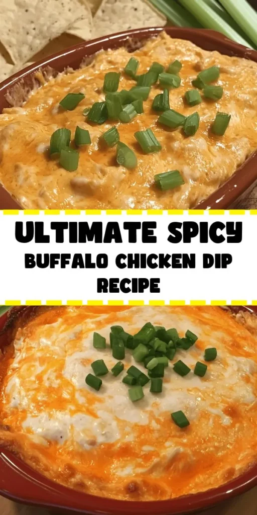 Dive into flavor with this Spicy Buffalo Bliss Dip! Perfect for game days or parties, this creamy, cheesy dip is made with shredded chicken, tangy Buffalo sauce, and a blend of delectable cheeses. Easy to prepare, just mix, bake, and serve with crunchy tortilla chips, celery, or carrot sticks. With a hint of spice and a burst of flavor, it’s the ultimate crowd-pleaser. Get ready to watch this dip disappear in no time!