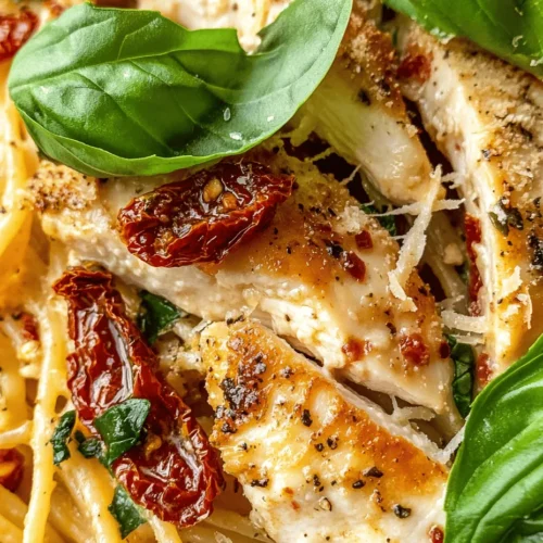 When it comes to impressing a significant other or creating a memorable dining experience, few dishes hold as much allure as the Marry Me Chicken Pasta. The very name evokes a sense of romance and devotion, suggesting that this dish has the magical ability to win hearts. With its rich, creamy sauce enveloping tender chicken and al dente pasta, this dish transcends mere sustenance; it becomes an expression of love and care. The flavor profile is nothing short of enchanting, with the warmth of garlic, the sweetness of sun-dried tomatoes, and a hint of spice from red pepper flakes, creating a symphony of taste that will linger in your memory long after the meal has ended.