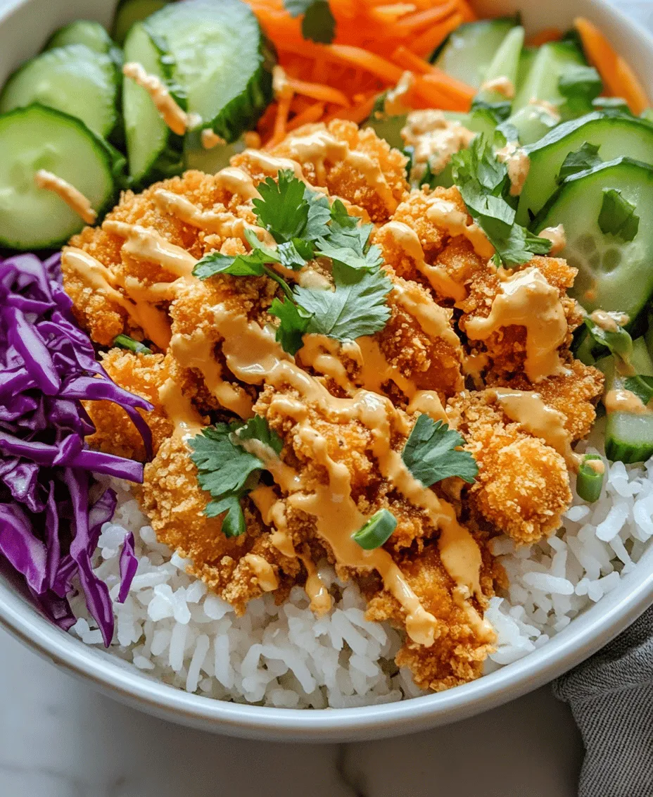 Bang Bang Chicken Bowls are the epitome of contemporary comfort food, embodying a delightful fusion of flavors and textures that captivate the palate. This dish features crispy, golden-brown chicken, vibrant vegetables, and a zesty sauce that brings everything together in a harmonious explosion of taste. The fusion of these elements creates a culinary experience that is not only satisfying but also visually stunning, making it a favorite among food enthusiasts and home cooks alike.