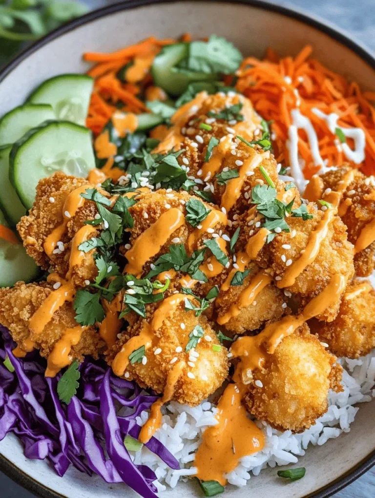 Bang Bang Chicken Bowls are the epitome of contemporary comfort food, embodying a delightful fusion of flavors and textures that captivate the palate. This dish features crispy, golden-brown chicken, vibrant vegetables, and a zesty sauce that brings everything together in a harmonious explosion of taste. The fusion of these elements creates a culinary experience that is not only satisfying but also visually stunning, making it a favorite among food enthusiasts and home cooks alike.