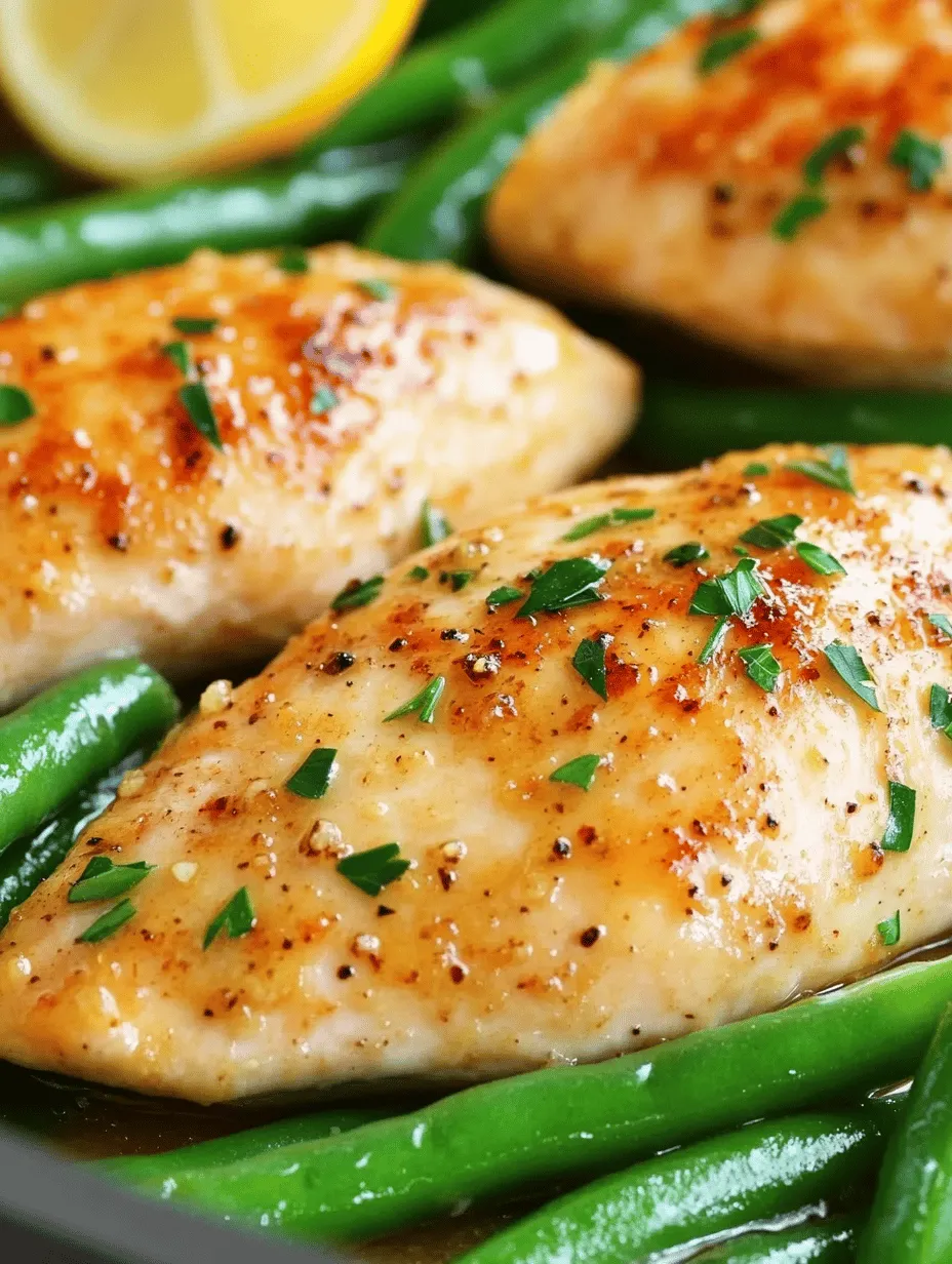 When it comes to weeknight dinners, it can be a challenge to find a recipe that is both quick to prepare and full of vibrant flavors. Enter the Zesty Lemon Garlic Butter Chicken & Green Beans Skillet. This delightful dish combines the succulent taste of chicken with the bright, refreshing notes of lemon and the aromatic qualities of garlic, delivering a meal that feels indulgent yet remains healthy.