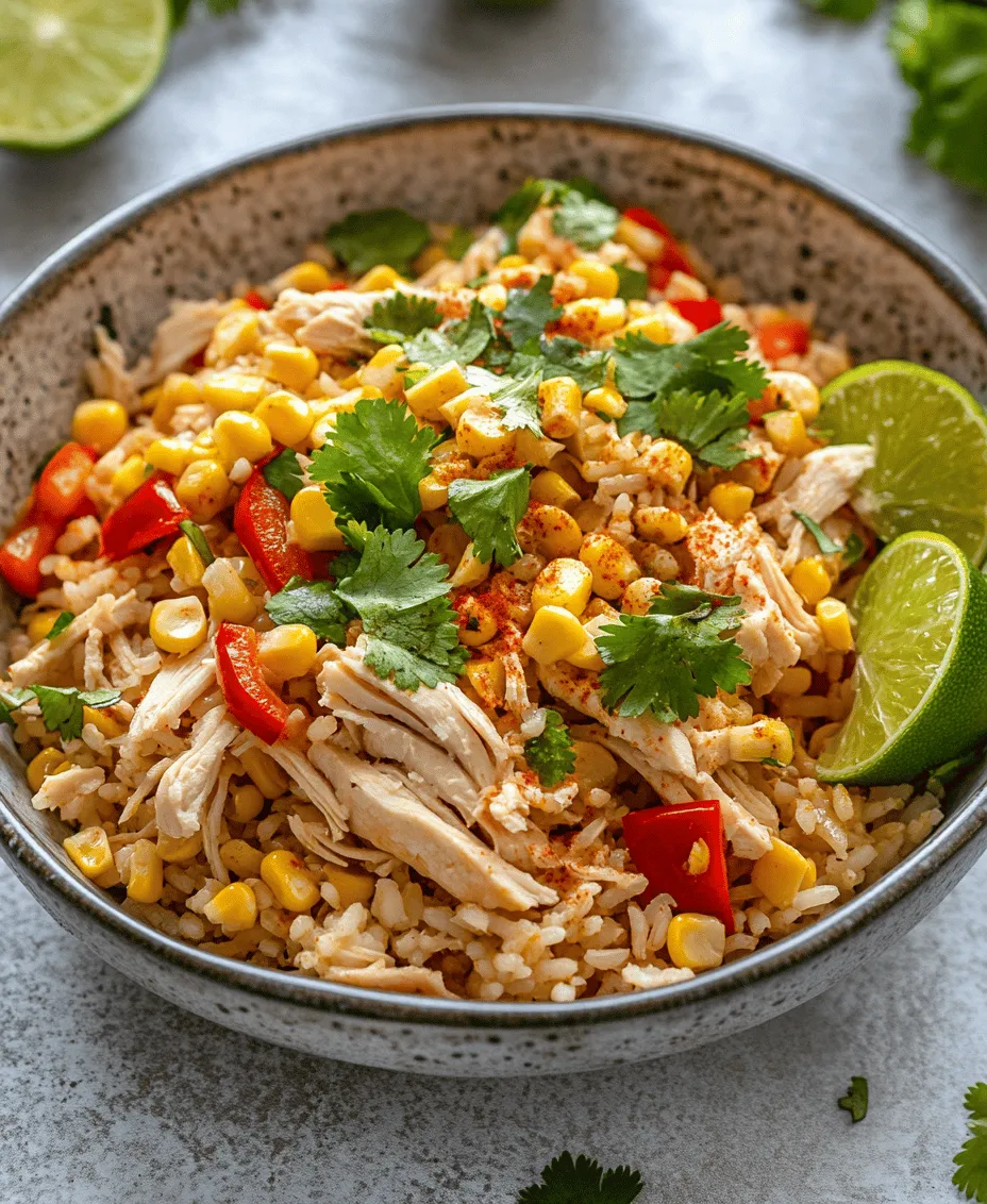 In the hustle and bustle of modern life, finding a meal that is not only quick to prepare but also flavorful and satisfying can be a challenge. Enter the Easy Street Corn Chicken Rice Bowl—a delightful fusion of vibrant flavors and textures that captures the essence of street food right in your own kitchen. This dish combines sweet corn, tender chicken, and fluffy rice, all nestled together to create a colorful and nutritious meal. Perfect for busy individuals and families alike, this recipe is designed to be both time-efficient and delicious, making it an ideal choice for weeknight dinners or meal prep.