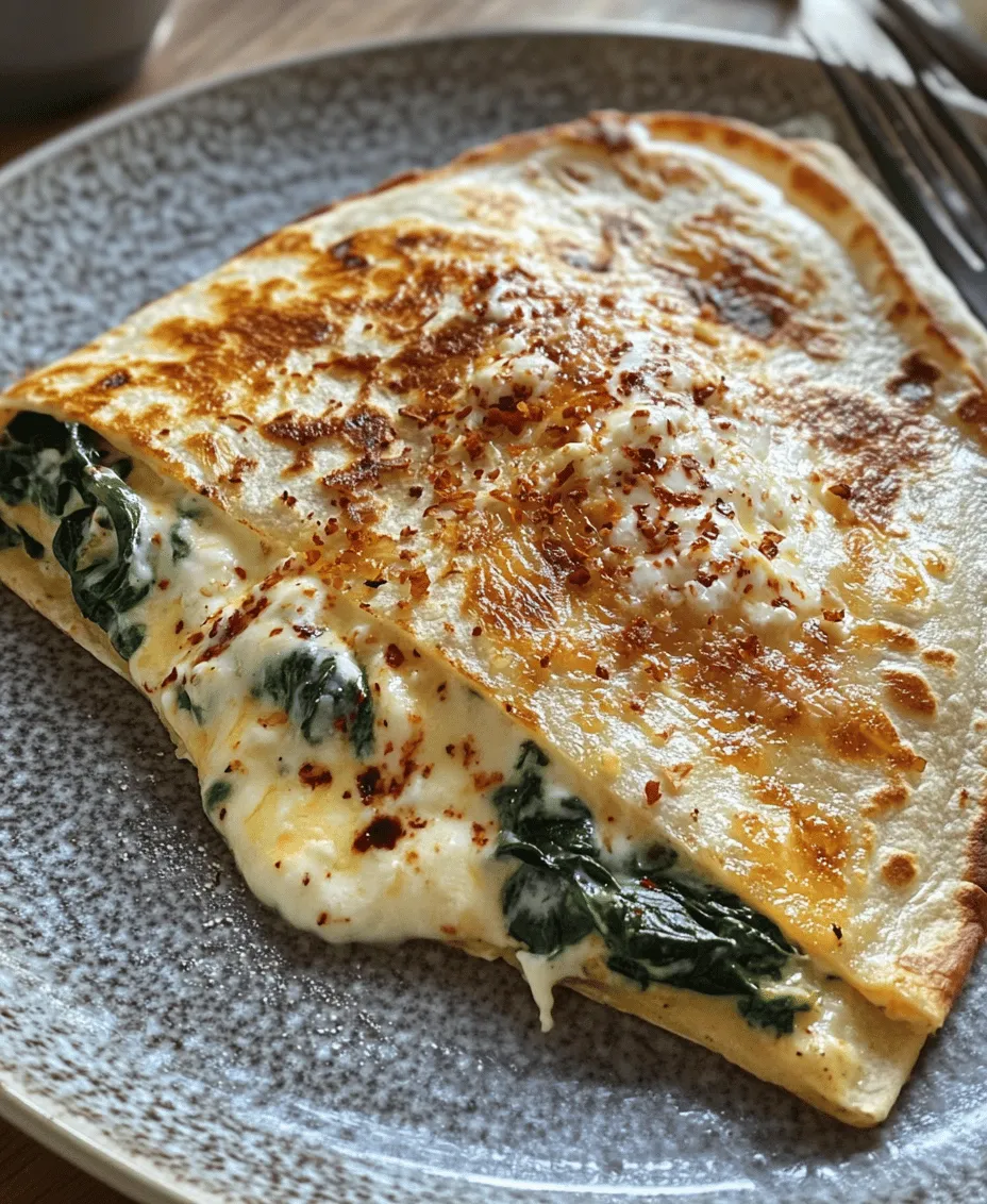 Quesadillas have carved their niche in the culinary world as a beloved and versatile dish, enjoyed by people of all ages. Originating from Mexico, this dish has evolved into numerous variations, becoming a staple in many households. Their ease of preparation, adaptability, and ability to cater to a variety of tastes make quesadillas a go-to meal for lunch, dinner, or even snacks. Among the myriad of flavor combinations, spinach and feta quesadillas stand out for their unique taste and nutritional benefits.