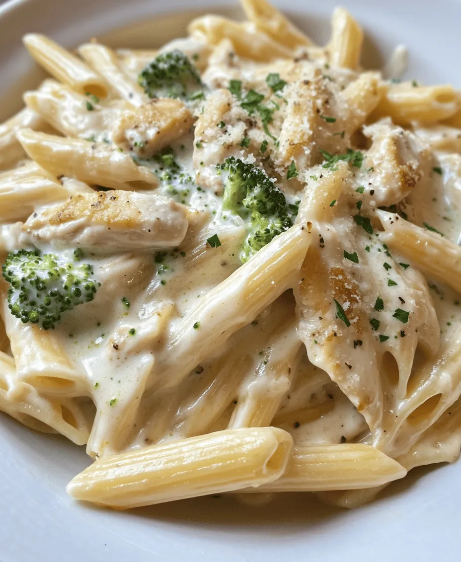 If you’re on the lookout for a satisfying and nutritious weeknight meal that doesn’t compromise on flavor, look no further than Creamy Broccoli and Chicken Penne. This delightful dish features a rich, creamy sauce enveloping tender chicken pieces, vibrant broccoli florets, and perfectly cooked penne pasta. It’s the kind of meal that brings comfort and warmth to the dinner table while also being quick to prepare for those busy evenings.