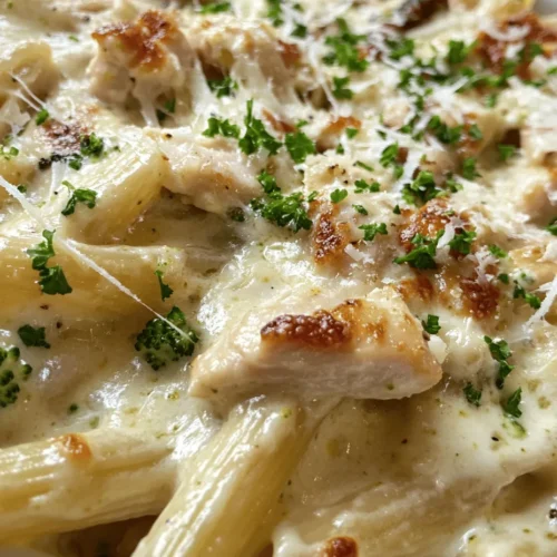 If you’re on the lookout for a satisfying and nutritious weeknight meal that doesn’t compromise on flavor, look no further than Creamy Broccoli and Chicken Penne. This delightful dish features a rich, creamy sauce enveloping tender chicken pieces, vibrant broccoli florets, and perfectly cooked penne pasta. It’s the kind of meal that brings comfort and warmth to the dinner table while also being quick to prepare for those busy evenings.