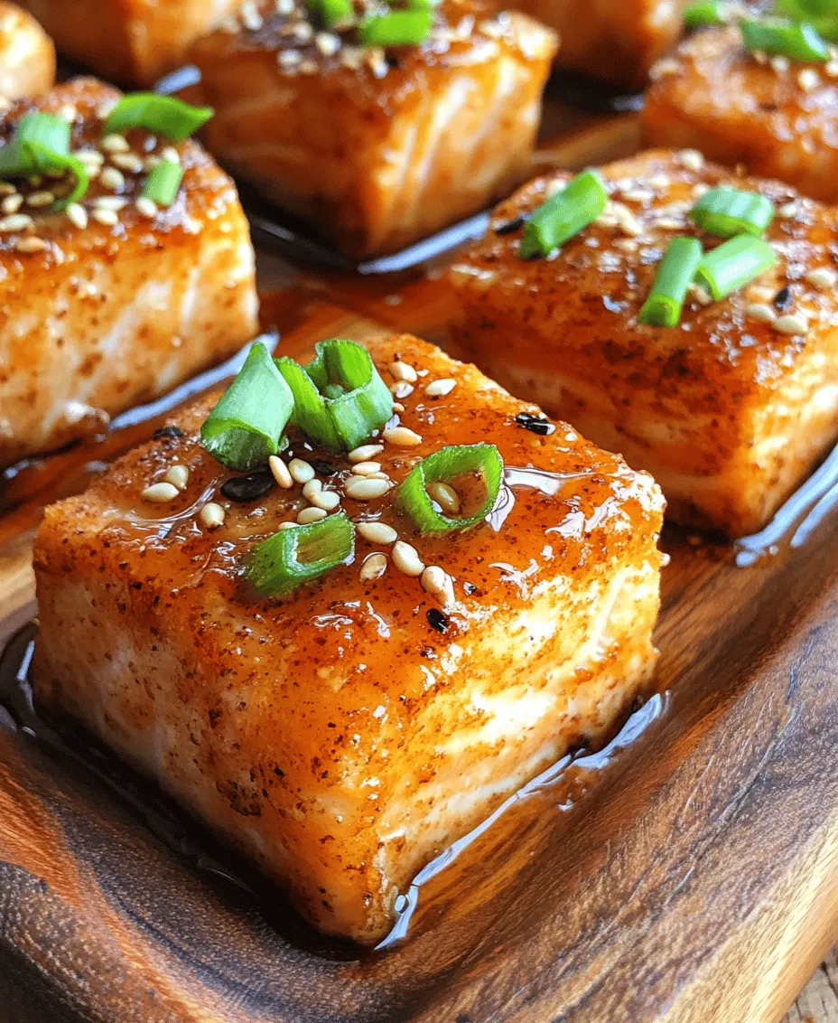 Salmon has swiftly become one of the most popular protein sources in contemporary cuisine, and for good reason. Not only is it a rich source of omega-3 fatty acids, which are essential for heart health, but it’s also packed with high-quality protein and vital nutrients. This makes salmon a favorite among health-conscious eaters and culinary enthusiasts alike. Today, we are diving into a delightful recipe that takes the best of what salmon has to offer and elevates it with an irresistible combination of sweet and savory flavors—Crispy Honey Garlic Salmon Bites.