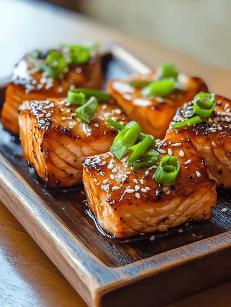 Salmon has swiftly become one of the most popular protein sources in contemporary cuisine, and for good reason. Not only is it a rich source of omega-3 fatty acids, which are essential for heart health, but it’s also packed with high-quality protein and vital nutrients. This makes salmon a favorite among health-conscious eaters and culinary enthusiasts alike. Today, we are diving into a delightful recipe that takes the best of what salmon has to offer and elevates it with an irresistible combination of sweet and savory flavors—Crispy Honey Garlic Salmon Bites.