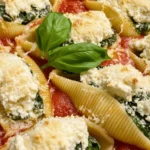 In the world of comfort food, Italian cuisine has a special place, and one dish that exemplifies this is Easy Spinach and Ricotta Stuffed Shells. This recipe combines the heartiness of pasta with the creamy richness of cheese and the vibrant freshness of spinach, making it a delightful option for family dinners or gatherings. Whether you are preparing a casual weeknight meal or an elegant dinner for guests, these stuffed shells promise to impress with their delicious flavors and eye-catching presentation.