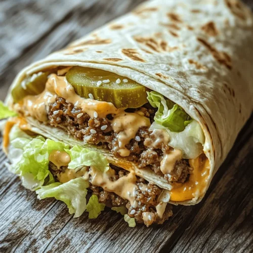 In today's fast-paced world, finding quick yet satisfying meal options can be a challenge. Enter the Homemade Big Mac Wraps with Special Sauce—an easy-to-make twist on the classic fast-food favorite that captures all the flavors of a Big Mac while being incredibly convenient. This recipe is perfect for busy weeknights or casual gatherings, offering a delicious and customizable option that the whole family will love. With the right ingredients and a few simple steps, you can enjoy the iconic taste of a Big Mac without the drive-thru wait.