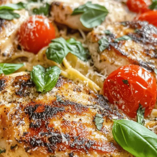 If you're looking to impress your loved one with a dish that’s as romantic as it is delicious, look no further than the "Marry Me Chicken Pasta." This charmingly named dish has gained popularity for a reason: it combines comfort food with a touch of elegance, making it the perfect centerpiece for a cozy dinner or a special occasion. Imagine tender chicken enveloped in a creamy sauce, complemented by vibrant cherry tomatoes and topped with rich Parmesan cheese. This pasta dish is not only a feast for the palate but also a visual delight, making it ideal for creating memorable dining experiences.