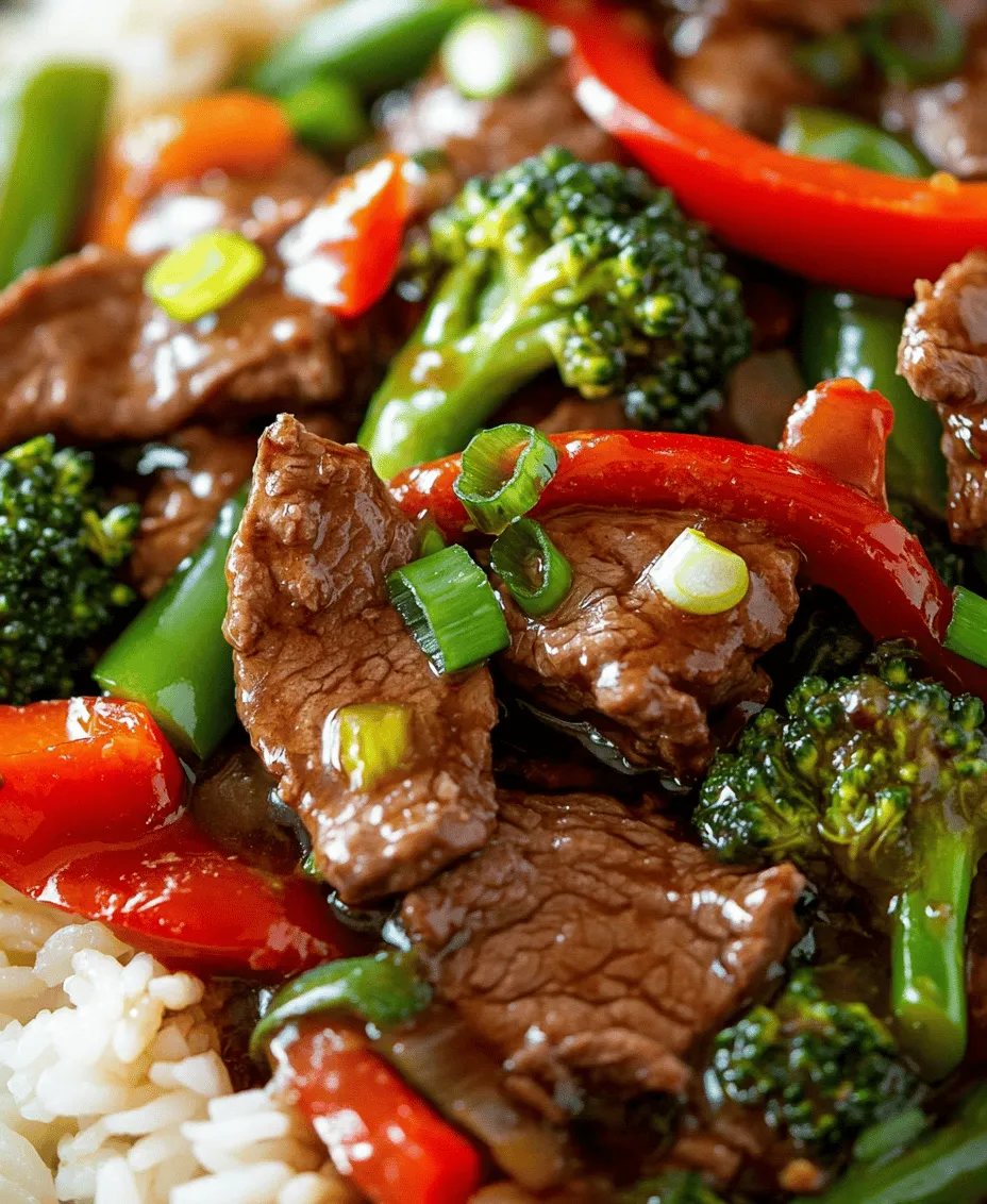 Savory Beef with Oyster Sauce is a delightful stir-fry dish that captures the essence of Asian cuisine with its rich flavors and vibrant ingredients. Originating from the heart of Chinese culinary traditions, this dish has gained immense popularity worldwide, both in homes and restaurants. Its appeal lies not only in the harmonious blend of flavors but also in its quick and straightforward preparation, making it an ideal choice for busy weeknights or festive gatherings. Families and friends can enjoy a satisfying meal together, packed with nutrition and taste.