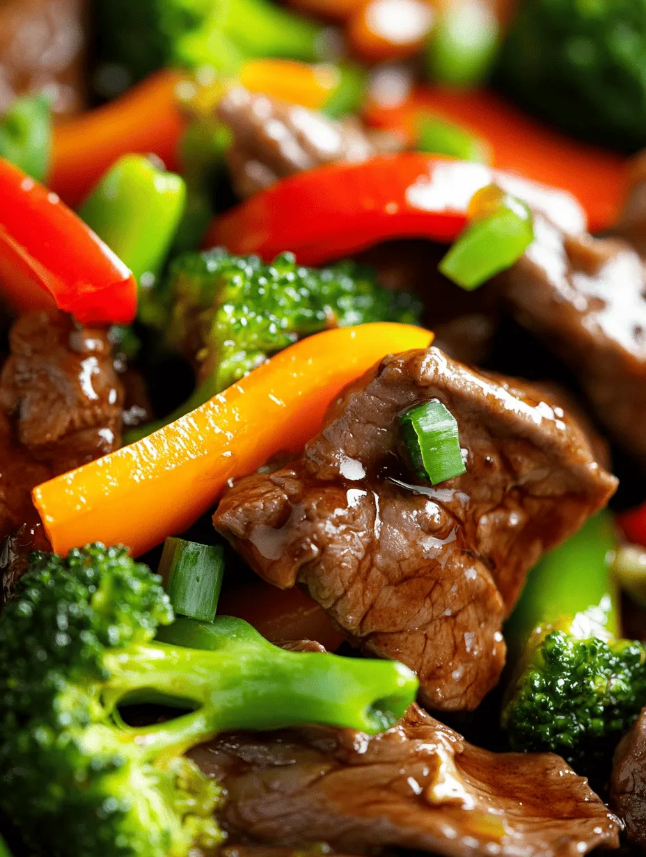 Savory Beef with Oyster Sauce is a delightful stir-fry dish that captures the essence of Asian cuisine with its rich flavors and vibrant ingredients. Originating from the heart of Chinese culinary traditions, this dish has gained immense popularity worldwide, both in homes and restaurants. Its appeal lies not only in the harmonious blend of flavors but also in its quick and straightforward preparation, making it an ideal choice for busy weeknights or festive gatherings. Families and friends can enjoy a satisfying meal together, packed with nutrition and taste.